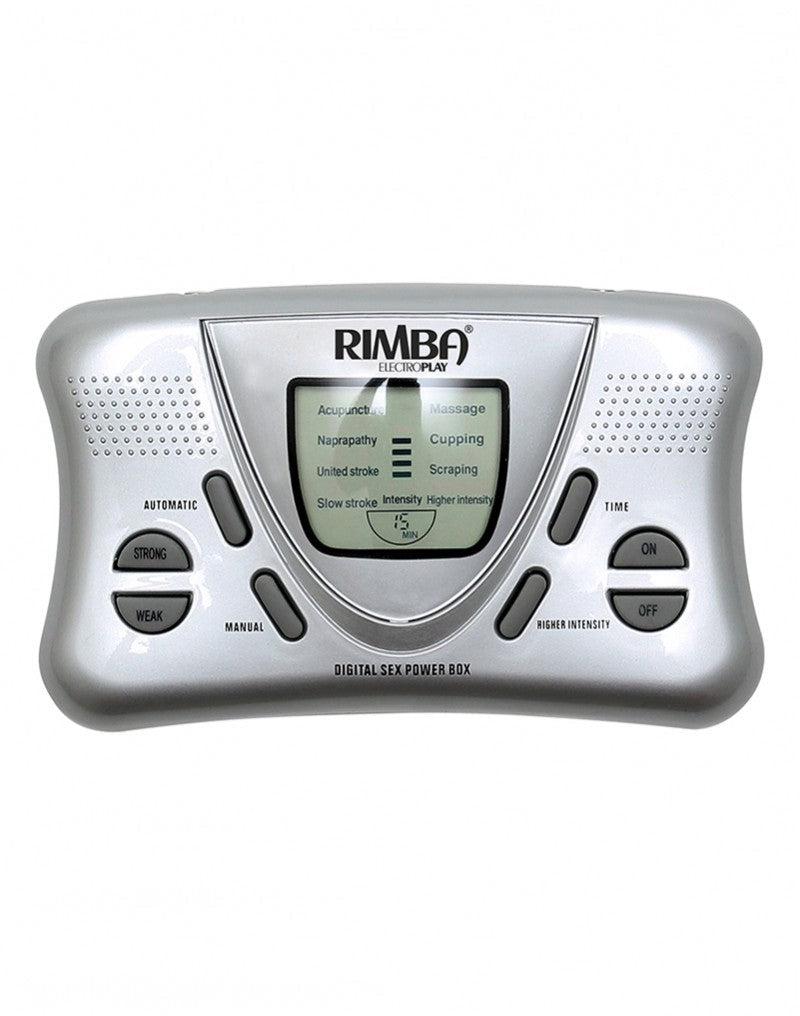 Rimba Electro Sex - Electronische Erotische Stimulatie - Powerbox Set Met LCD display