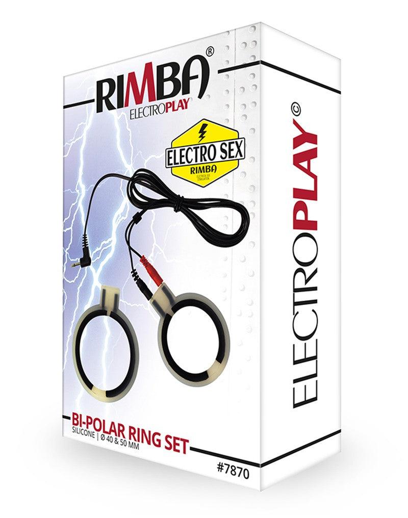 Rimba Electro Sex - Siliconen Cockringen, bi-polair, rond model
