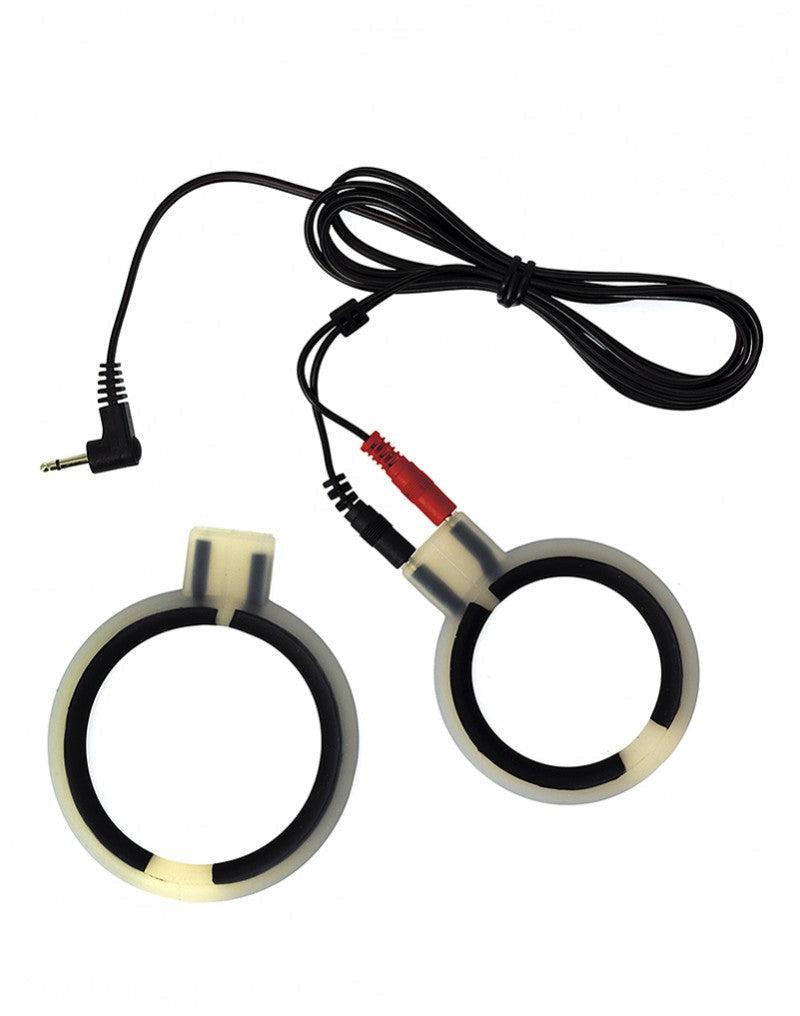 Rimba Electro Sex - Siliconen Cockringen, bi-polair, rond model