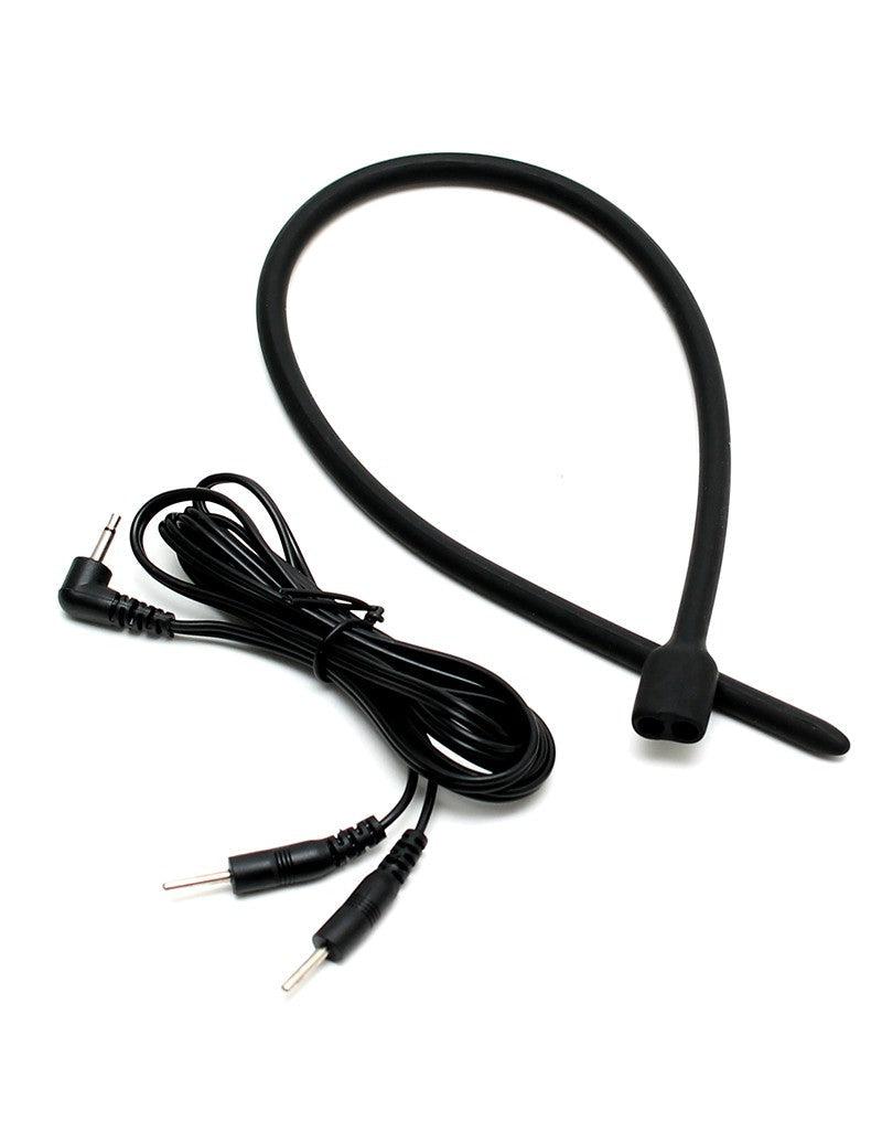 Rimba Electro Sex - Siliconen Urethral Dilator - Sound (voor In de plasbuis) bi-polair
