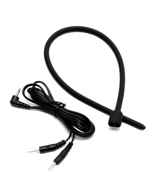 Rimba Electro Sex - Siliconen Urethral Dilator - Sound (voor In de plasbuis) bi-polair