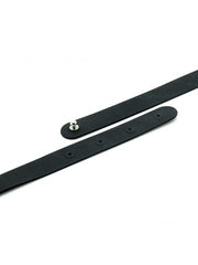 Rimba - Halsband - Collar Met Tekst - Submissive - Verstelbaar - Siliconen