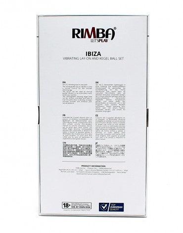 Rimba - Ibiza Vibrator Set - clitoris Vibrator En Vibrerend Eitje Met remote Control - Roze