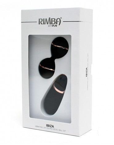 Rimba - Ibiza - Vibrator Set - Clitoris Vibrator En Vibrerend Eitje - Zwart