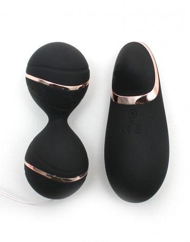 Rimba - Ibiza - Vibrator Set - Clitoris Vibrator En Vibrerend Eitje - Zwart