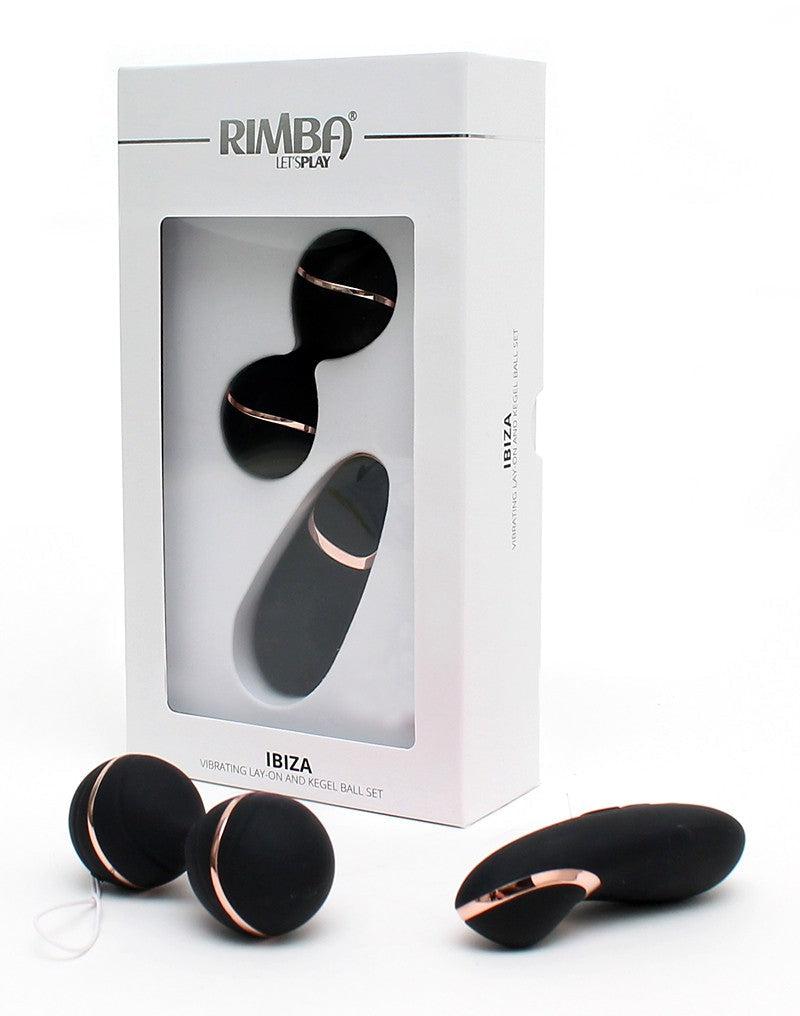 Rimba - Ibiza - Vibrator Set - Clitoris Vibrator En Vibrerend Eitje - Zwart