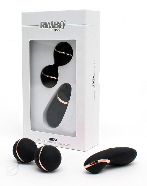 Rimba - Ibiza - Vibrator Set - Clitoris Vibrator En Vibrerend Eitje - Zwart