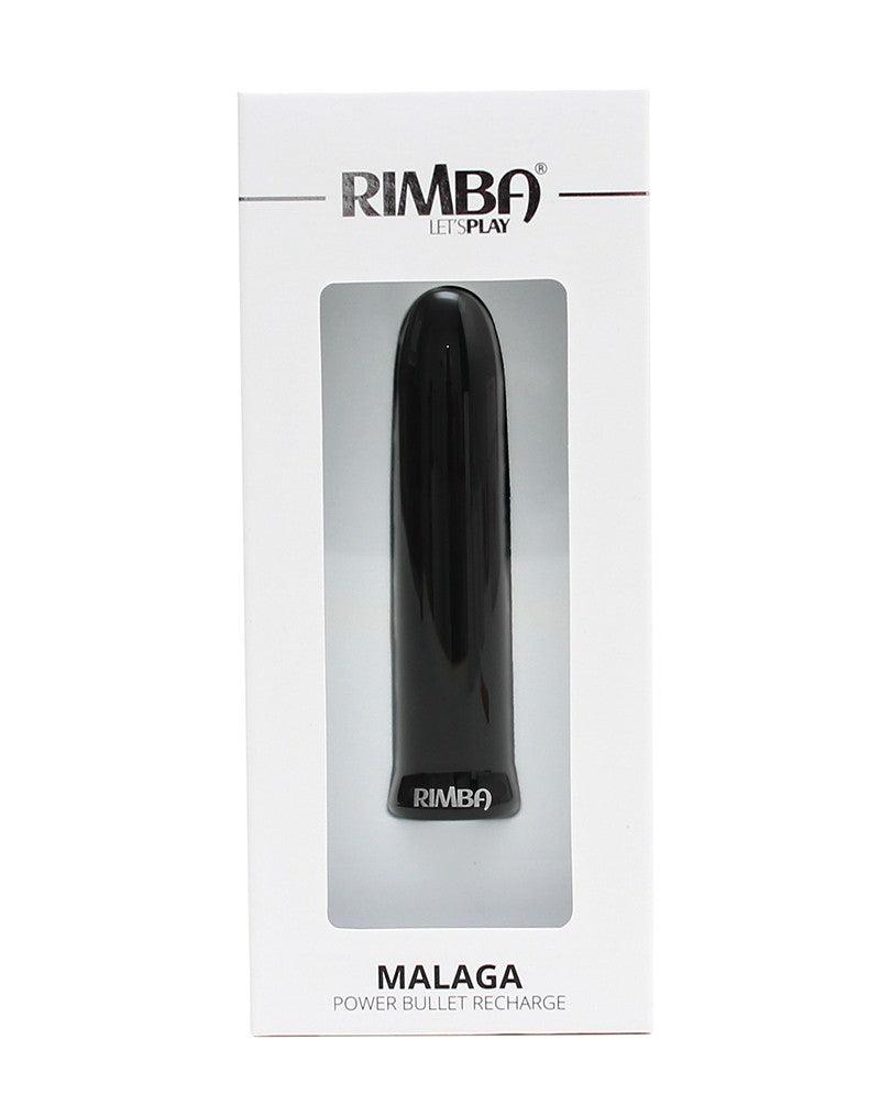Rimba - Malaga - Bullet Vibrator - Krachtige Mini Vibrator - Zwart