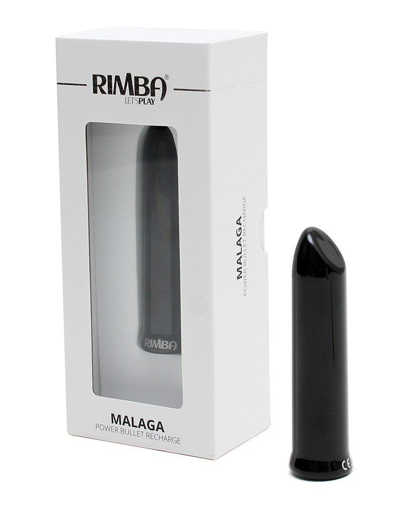 Rimba - Malaga - Bullet Vibrator - Krachtige Mini Vibrator - Zwart