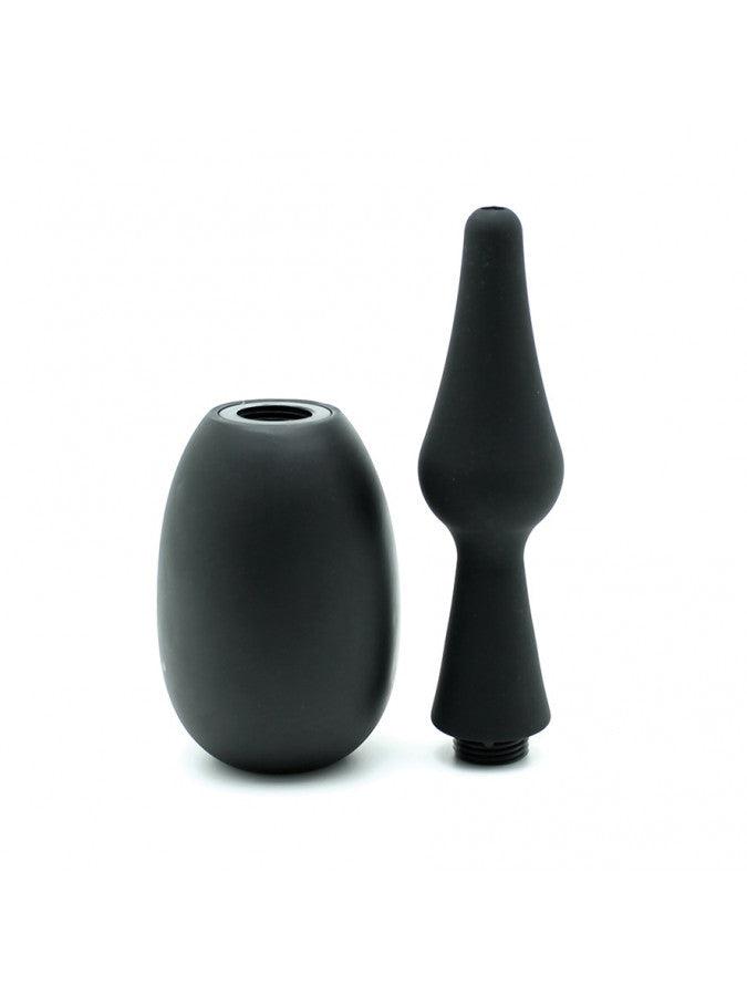 Rimba - Mini Anaal Douche Met Afschroefbaar Ballon Reservoir - Intimate Rinser - Siliconen