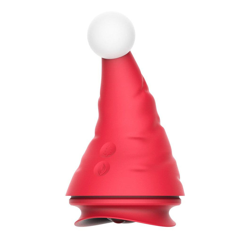 Rimba - Naughty Hat - Kerst Vibrator met Clitoris Stimulator