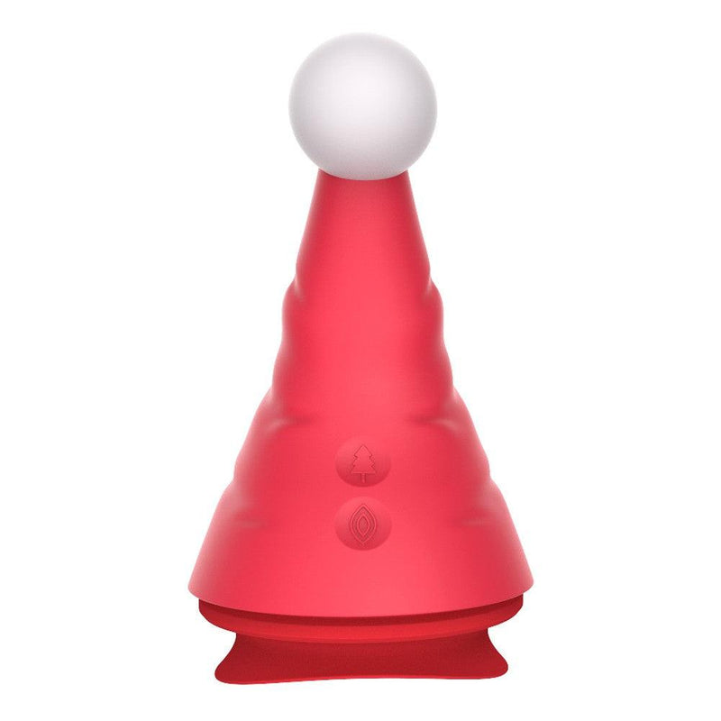 Rimba - Naughty Hat - Kerst Vibrator met Clitoris Stimulator