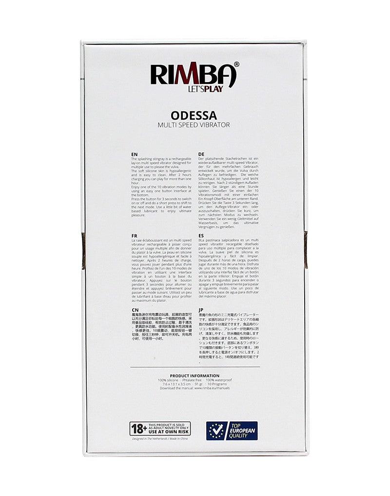 Rimba - Odessa - Vulva En Clitoris Vibrator - Turquoise