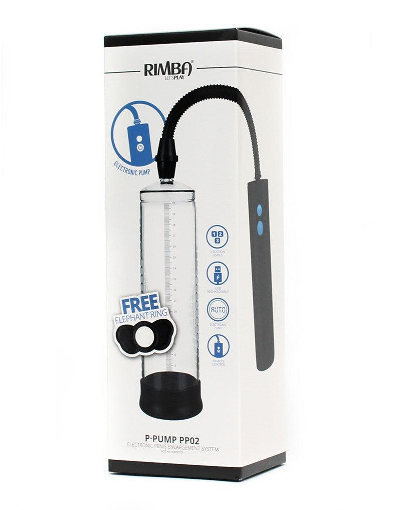 Rimba - P Pump PP02 - Oplaadbare Penisvergroter - Penispomp Met Remote Control