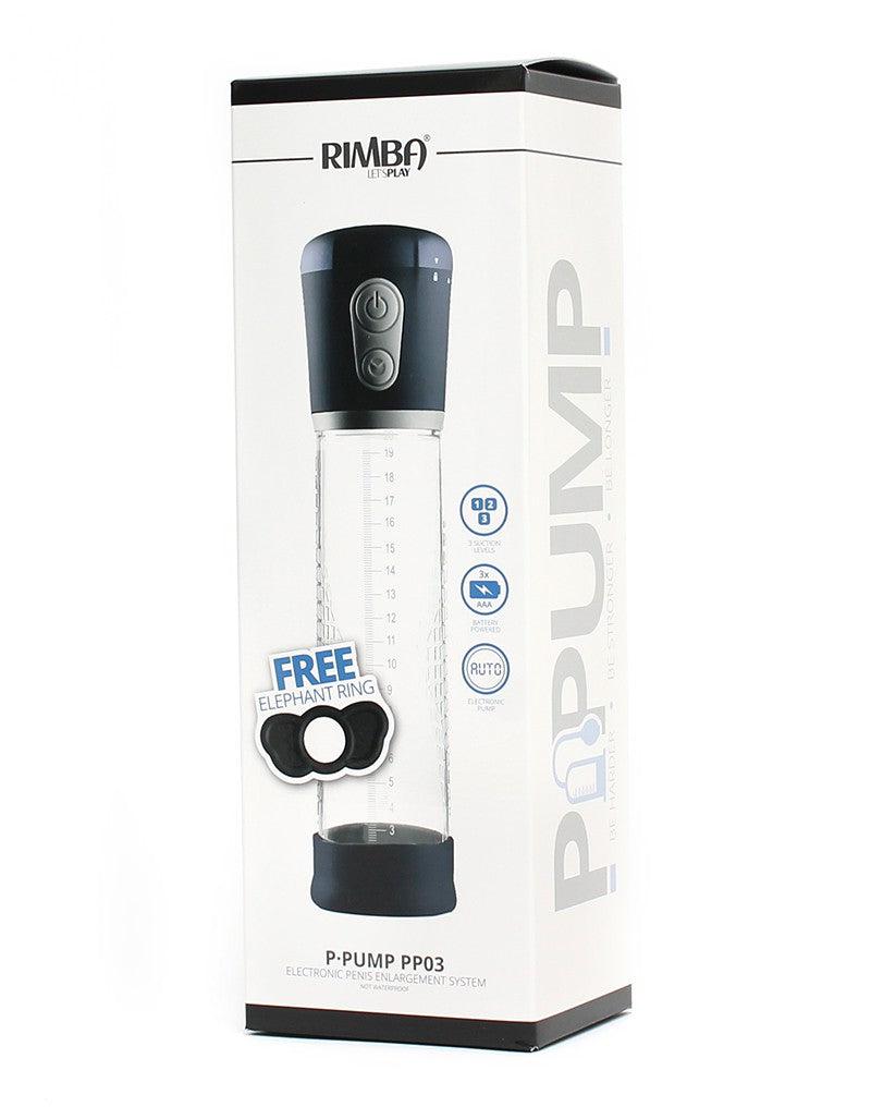 Rimba - P Pump PP03 - Oplaadbare Penis Vergroter - Penispomp