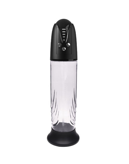 Rimba - P Pump PP05 - Elektronische Penispomp met Vagina Sleeve - Zwart