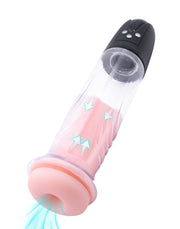 Rimba - P Pump PP05 - Elektronische Penispomp met Vagina Sleeve - Zwart