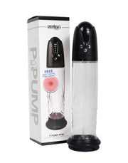 Rimba - P Pump PP05 - Elektronische Penispomp met Vagina Sleeve - Zwart