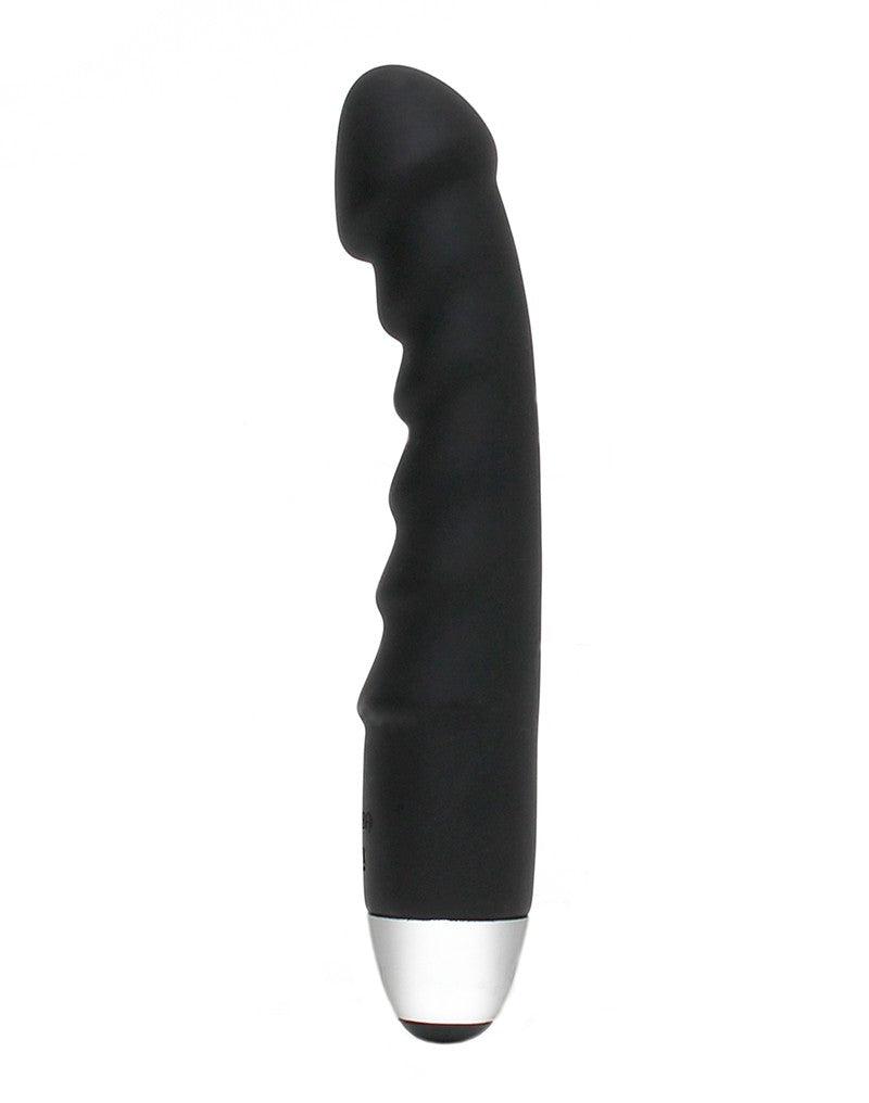 Rimba Palma Semi-Realistische Vibrator 18 cm – Zwart