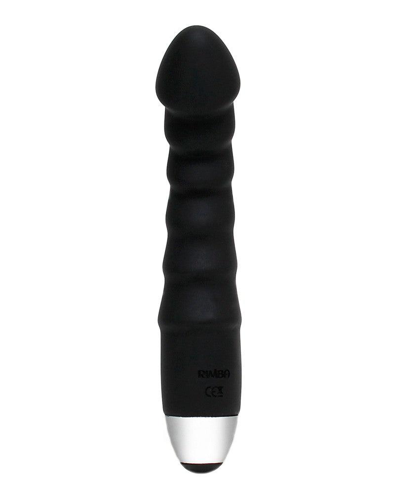 Rimba Palma Semi-Realistische Vibrator 18 cm – Zwart