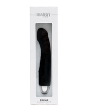 Rimba Palma Semi-Realistische Vibrator 18 cm – Zwart