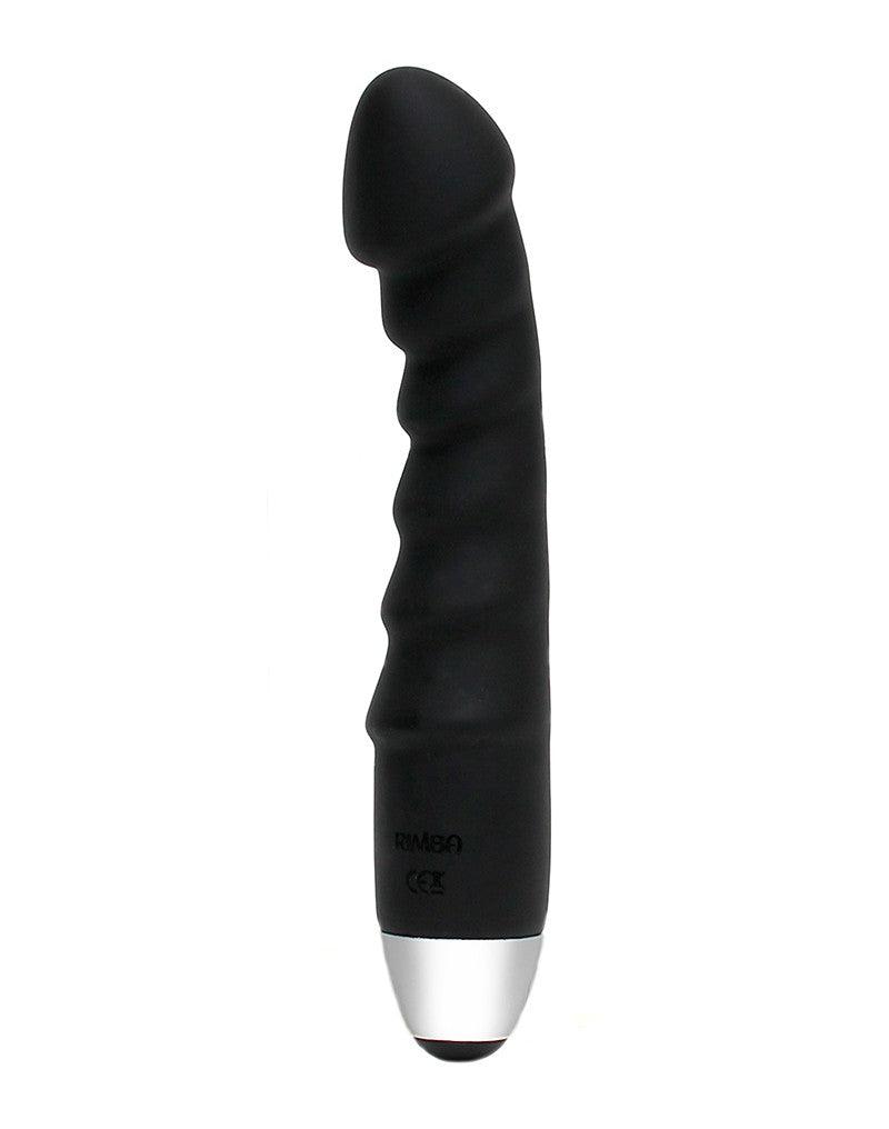 Rimba Palma Semi-Realistische Vibrator 18 cm – Zwart