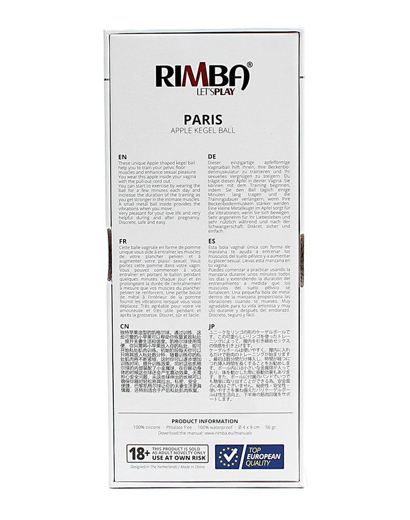 Rimba - Paris Appel Vagina Balletje - Zwart