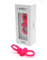 Rimba - Rome - Vibrerende Cockring Met clitoris stimulatie - Roze