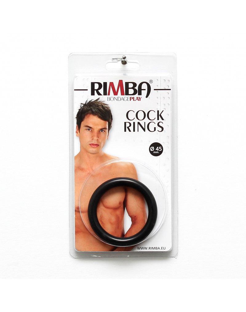 Rimba - Rubberen Cockring - Hoogte 8 mm - Verschillende Diameters