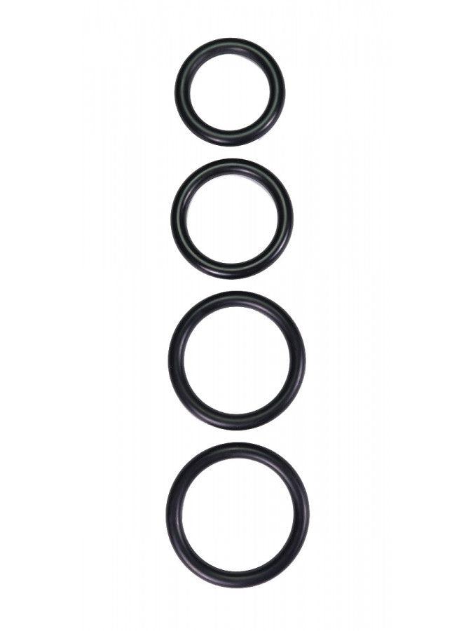Rimba - Rubberen Cockring - Hoogte 8 mm - Verschillende Diameters