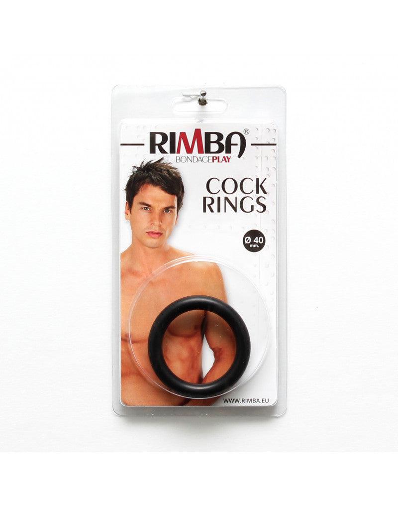 Rimba - Rubberen Cockring - Hoogte 8 mm - Verschillende Diameters