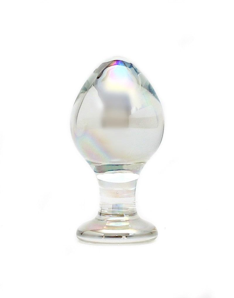 Rimba - Sensual Glass - Glazen Buttplug Zelda - Transparant