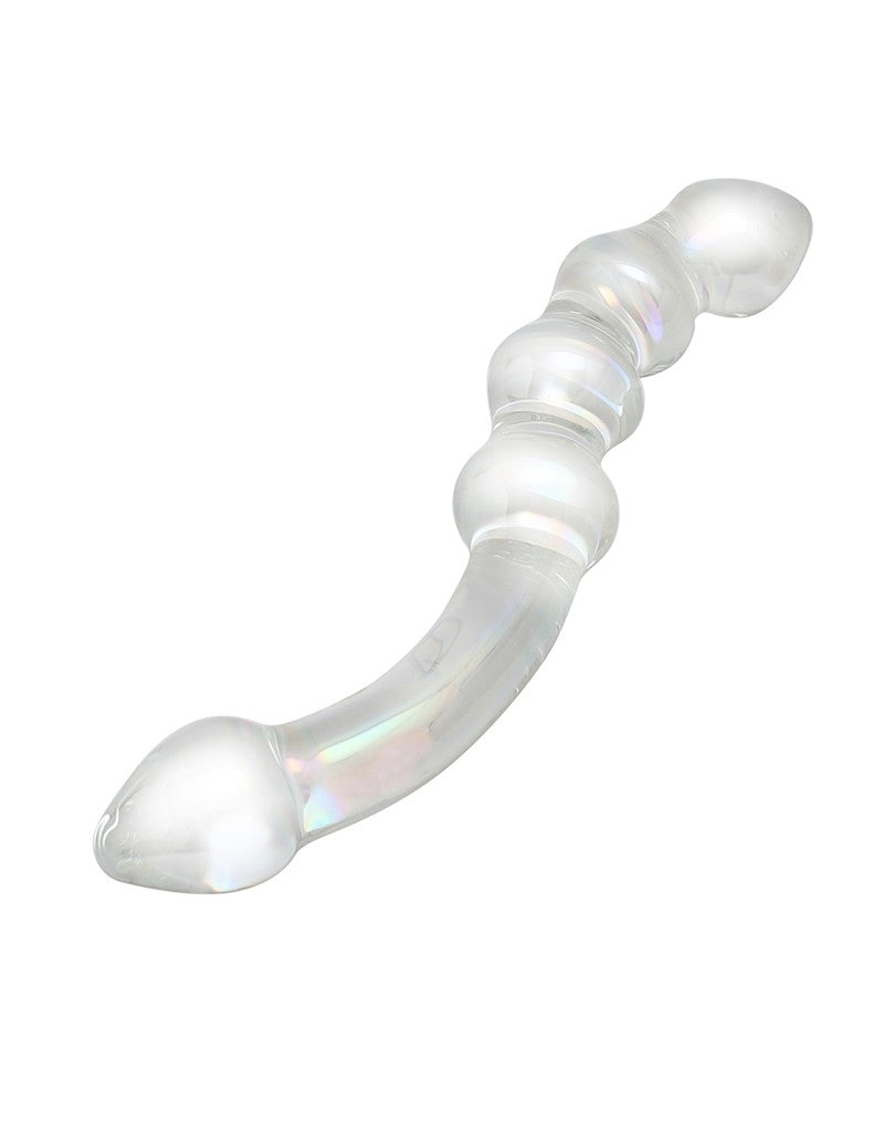 Rimba - Sensual Glass - Glazen Dildo Xena - Transparant