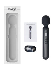 Rimba - Sensual Nights SN05 - Grote Wand Vibrator - Massager - Zwart