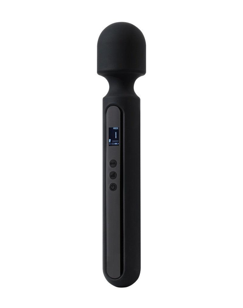 Rimba - Sensual Nights SN05 - Grote Wand Vibrator - Massager - Zwart