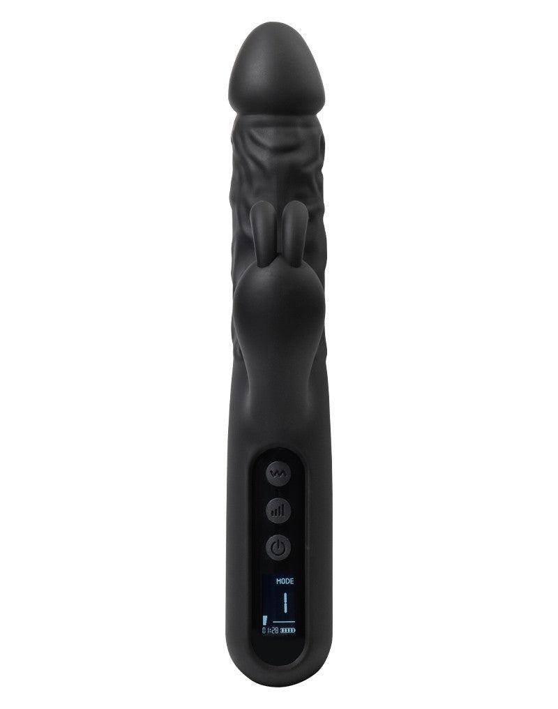Rimba - Sensual Nights SN06 - Realistische Rabbit Vibrator - Zwart
