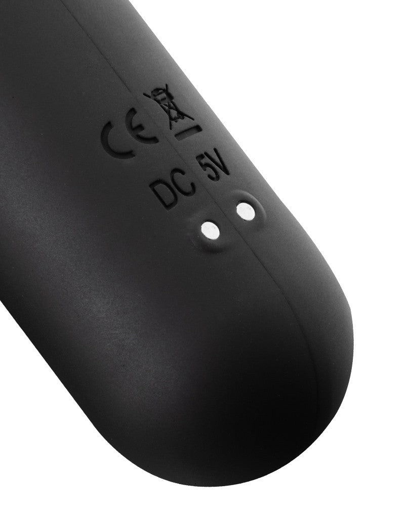 Rimba - Sensual Nights SN06 - Realistische Rabbit Vibrator - Zwart