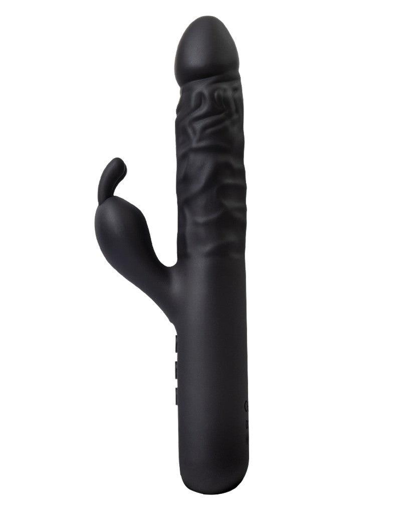 Rimba - Sensual Nights SN06 - Realistische Rabbit Vibrator - Zwart