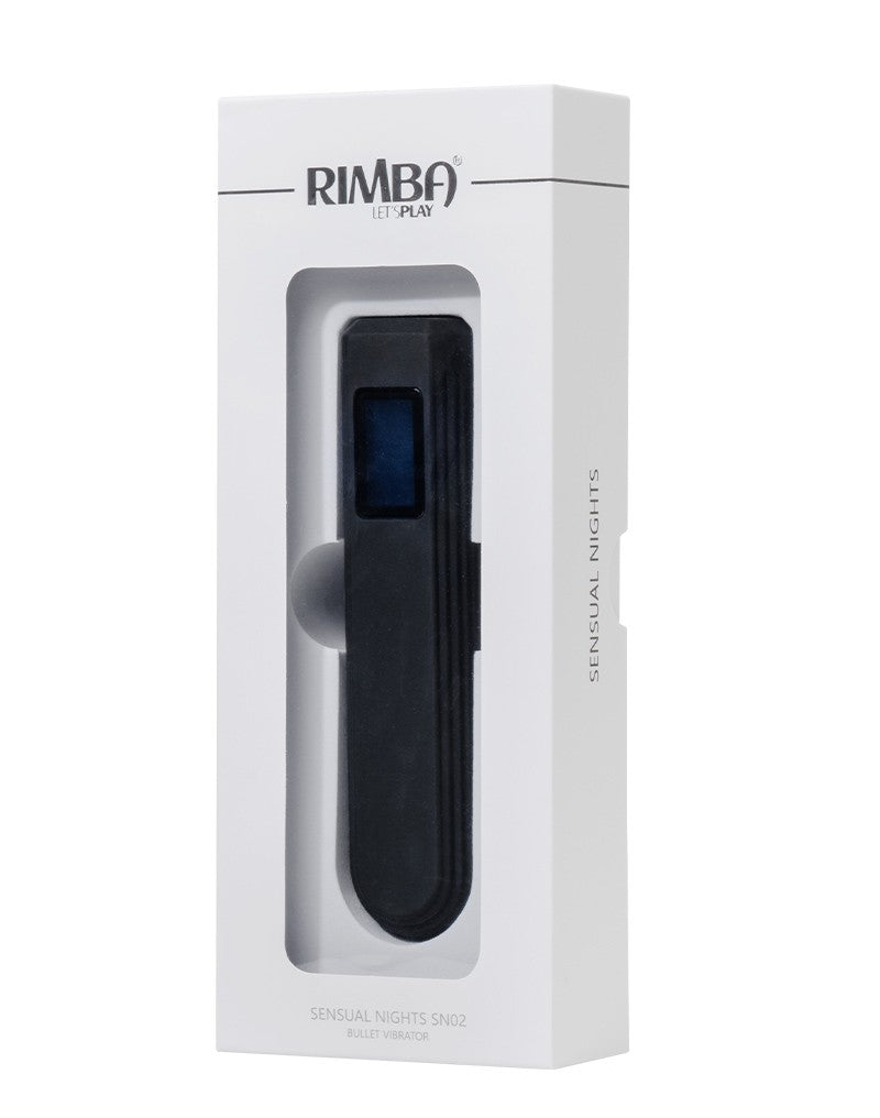 Rimba - Sensual nights SN02 - Bullet Vibrator - Zwart