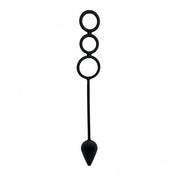 Rimba - Siliconen Cockring Met Buttplug Ø 46 mm