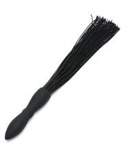 Rimba - Siliconen Flogger Zweep Met Vibrerende Dildo