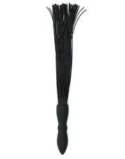 Rimba - Siliconen Flogger Zweep Met Vibrerende Dildo