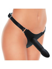 Rimba - Siliconen Strap-on - Voorbinddildo - Harnasje Met Dildo
