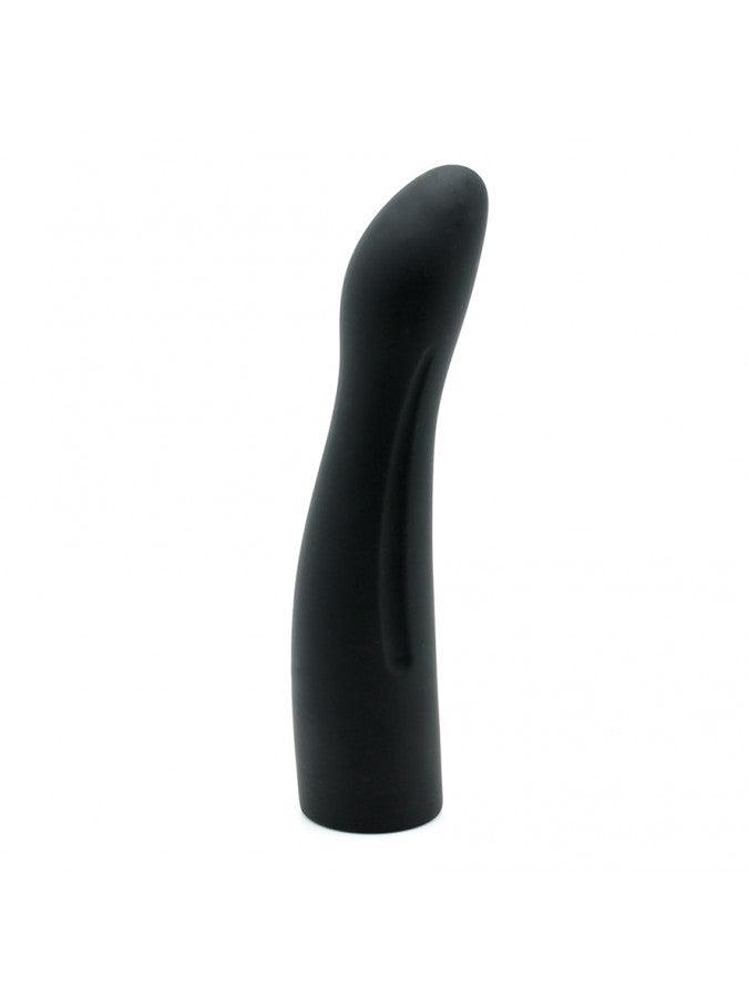 Rimba - Siliconen Voorbinddildo - Strap-on - Dildo met Verstelbaar Harnasje - Zwart