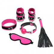 Rimba - Soft Bondage - Beginners Set - 6-delig - Zwart/Roze