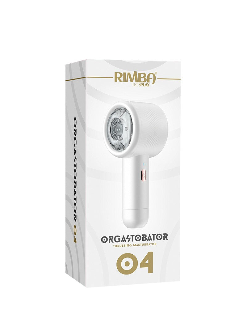 Rimba Toys - Orgastobator 04 - Automatische Masturbator - Wit
