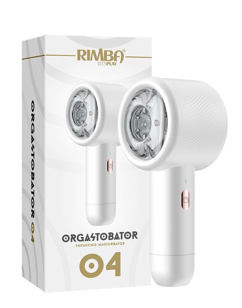 Rimba Toys - Orgastobator 04 - Automatische Masturbator - Wit