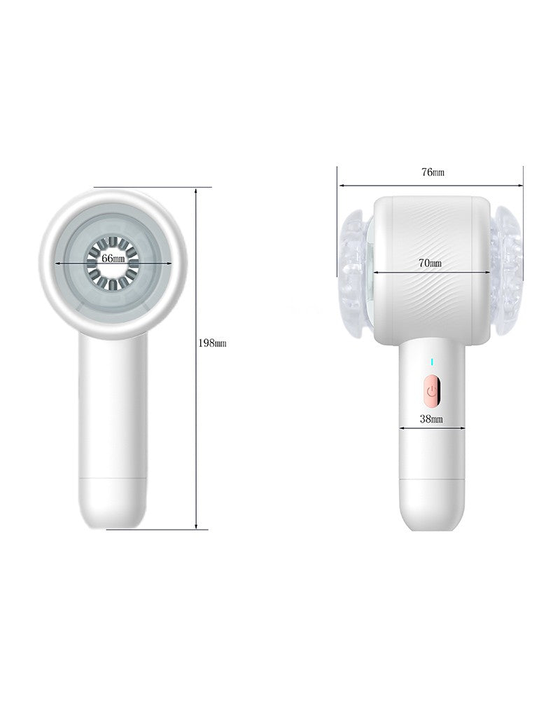 Rimba Toys - Orgastobator 04 - Automatische Masturbator - Wit