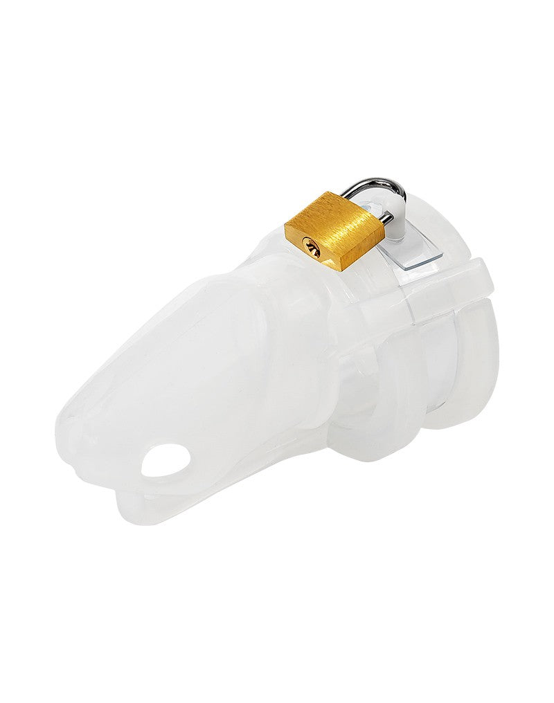 Rimba Toys - P-Cage PC05 - Siliconen Kuisheidskooi - Peniskooi - Chastity - Transparant