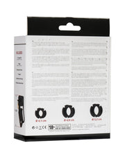 Rimba Toys - P-Cage PC05 - Siliconen Kuisheidskooi - Peniskooi - Chastity - Zwart
